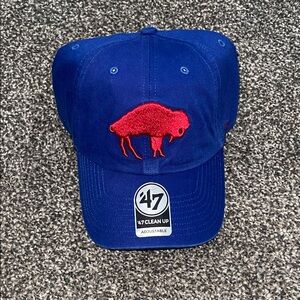 NWT’s ‘47 Buffalo Bills Baseball Cap with Red Buffalo Logo